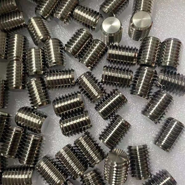 titanium hex socket set screw