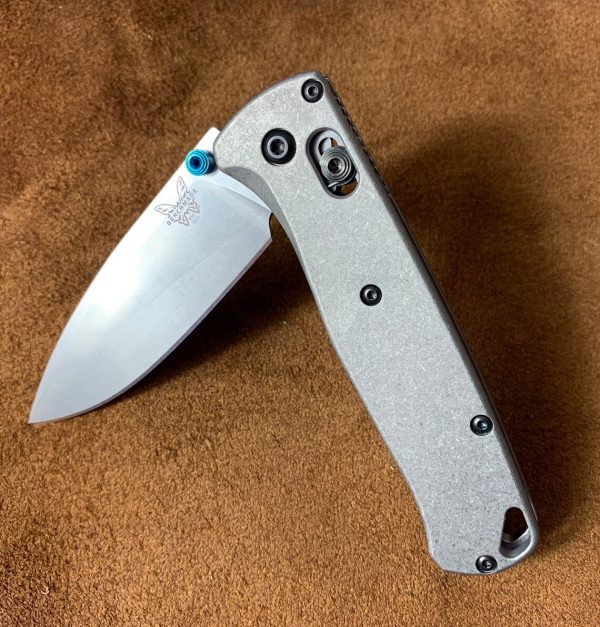 Benchmade titanium blade