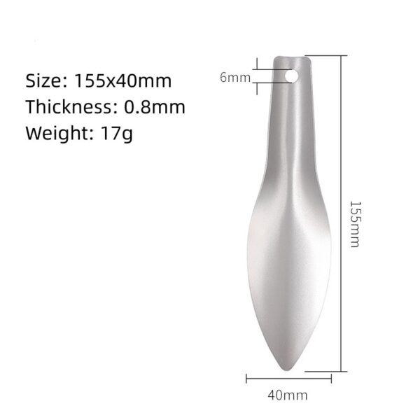 titanium garden hand shovel outdoor camping showvel