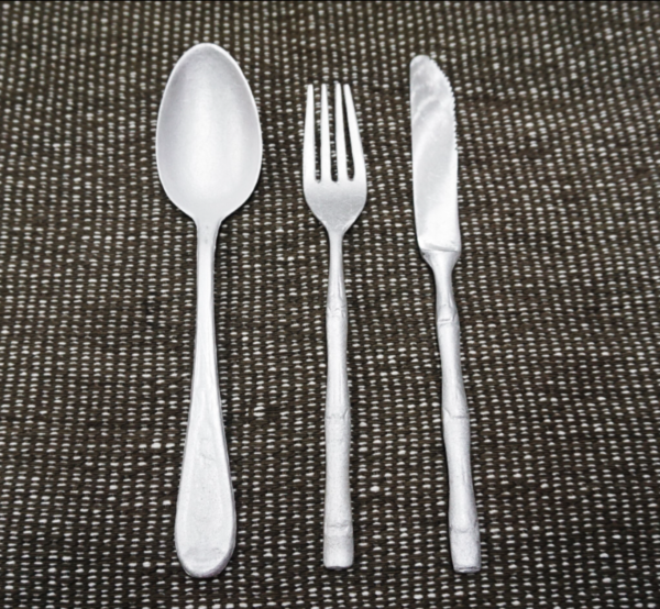 aluminum cutlery