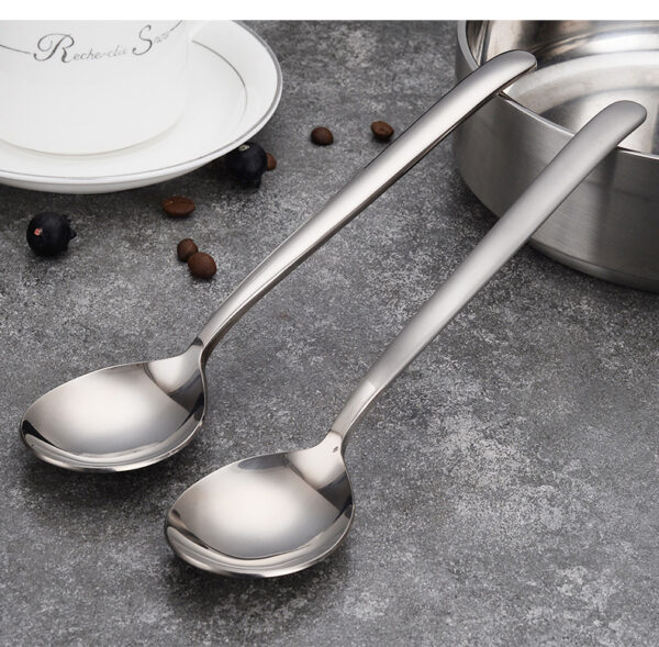 pure titanium spoon polished end daily use