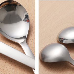 titanium spoon polished vs brushed