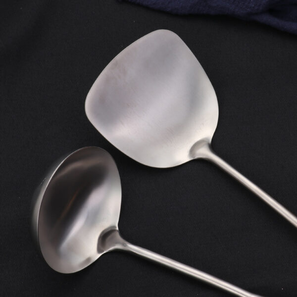 titanium soup spoon ladle cooking spatula