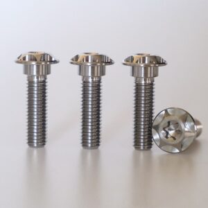 titanium alloy tc4 screw disc brake disc fixed step inner plummer