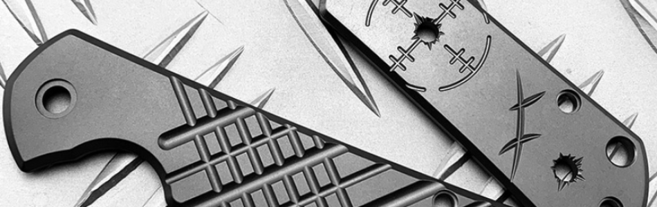 titanium scales for spyderco paramilitary 2